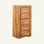 Wooden 5 Drawer Chest - Image 3