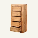 Wooden 5 Drawer Chest