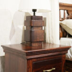 Wooden 2 Drawer Bedside - Image 3