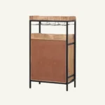 Wooden & Iron Bar Rack - Image 4