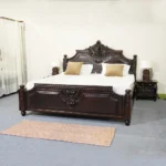 Imperial Crown Carved Bed - Image 2