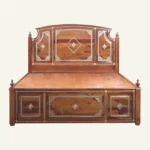 Mewar Inlay Royal Bed - Image 3