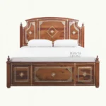 Mewar Inlay Royal Bed