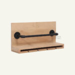 Rustic Rail Wine Glass Holder - Image 2