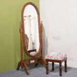 Virasat Hand-Carved Mirror