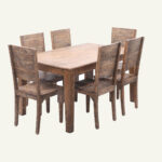 Vintage Weave Dining Set - Image 3
