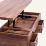 Rustic Crate Coffee Table - Image 5