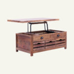 Rustic Crate Coffee Table - Image 2