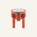 Mandira Carved Side Table (painted)
