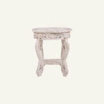 Majestic Accent Table (white distress) - Image 3