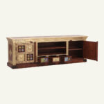 Rajwada Carved TV Unit - Image 2