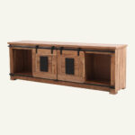 Rustic BarnSlide TV Console - Image 6