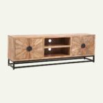 Sunburst Crest TV Console - Image 3