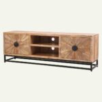 Sunburst Crest TV Console - Image 4