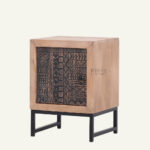 Tribal Carve Bedside - Image 2