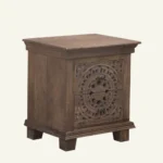 Mandala Carved Bedside - Image 4