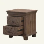 Mandala Carved Bedside - Image 2