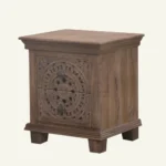 Mandala Carved Bedside - Image 5