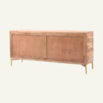 Modern Mango Wood 6-Drawer Dresser - Image 4