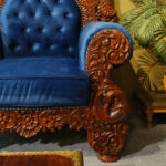 Majestic Maharaja Throne Chair - Image 5