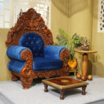 Majestic Maharaja Throne Chair - Image 4