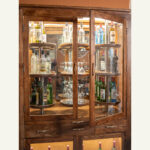 Vintage Cellar Bar Cabinet - Image 8