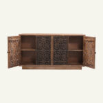 Maharani Carved Sideboard — 4 Door - Image 5