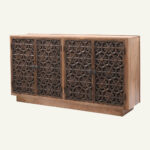 Maharani Carved Sideboard — 4 Door - Image 4