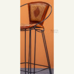 Rattan Crest Bar Chair - Image 4