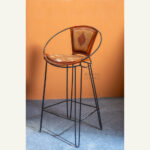 Rattan Crest Bar Chair - Image 3