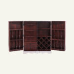 Monochrome Mosaic Bar Cabinet - Image 2