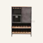 Iron Forge Bar Cabinet