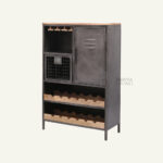 Iron Forge Bar Cabinet - Image 3