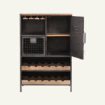 Iron Forge Bar Cabinet - Image 2