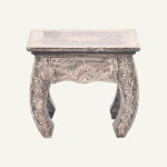 Elephant Crest Stone Stool