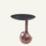 Orbit Pedestal Side Table