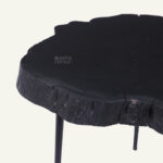 Obsidian Tripod Side Table - Image 3