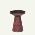 Tribal Cone Pedestal Stool