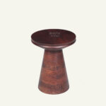 Tribal Cone Pedestal Stool - Image 2