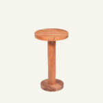 Column Pedestal Side Table