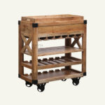Heritage Cellar Wine Cart - Image 6