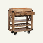 Heritage Cellar Wine Cart - Image 3