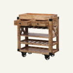 Heritage Cellar Wine Cart - Image 2