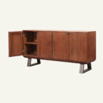 Linea Ribbed Sideboard - Image 5