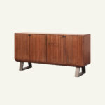Linea Ribbed Sideboard - Image 4