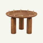 Crown Stud Round coffice Table