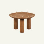 Crown Stud Round coffice Table - Image 2