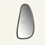 Pebble Form Asymmetrical Wall Mirror - Image 2