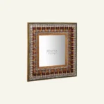 Virasat loom Carved Mirror Frame - Image 2