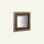 Virasat Multicolor metallic Carved Mirror Frame - Image 2
